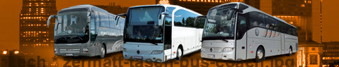 Private transfer from Lech to Zermatt with Coach