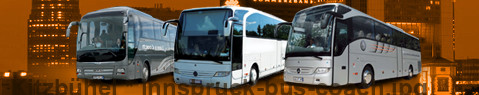 Privat Transfer von Kitzbühel nach Innsbruck mit Reisebus (Reisecar)