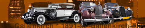 Vintage car St. Gallenkirch | classic car hire | Limousine Center Österreich